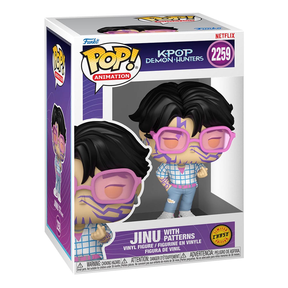 KPop Demon Hunters POP! Animation Vinyl Figures Jinu w/Chase 9 cm Assortment (6)