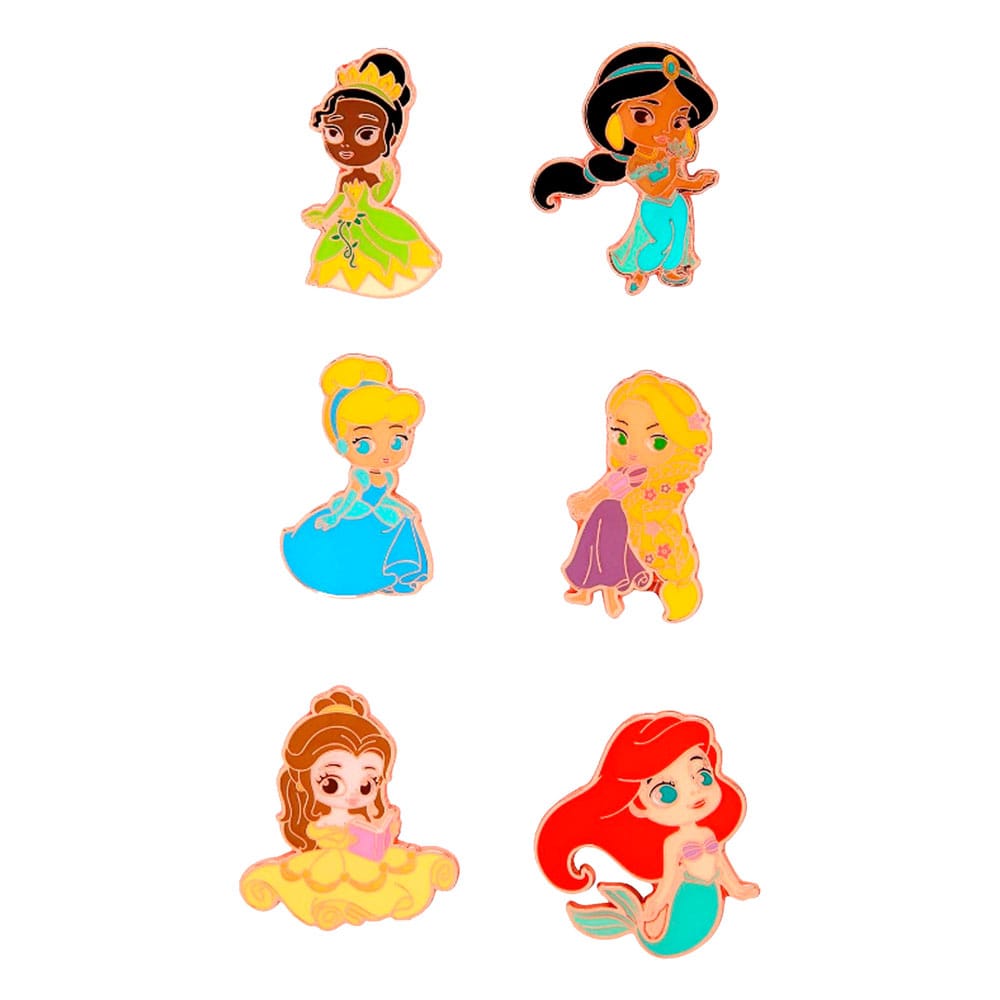Disney Princess Chibi Loungefly Enamel Pin