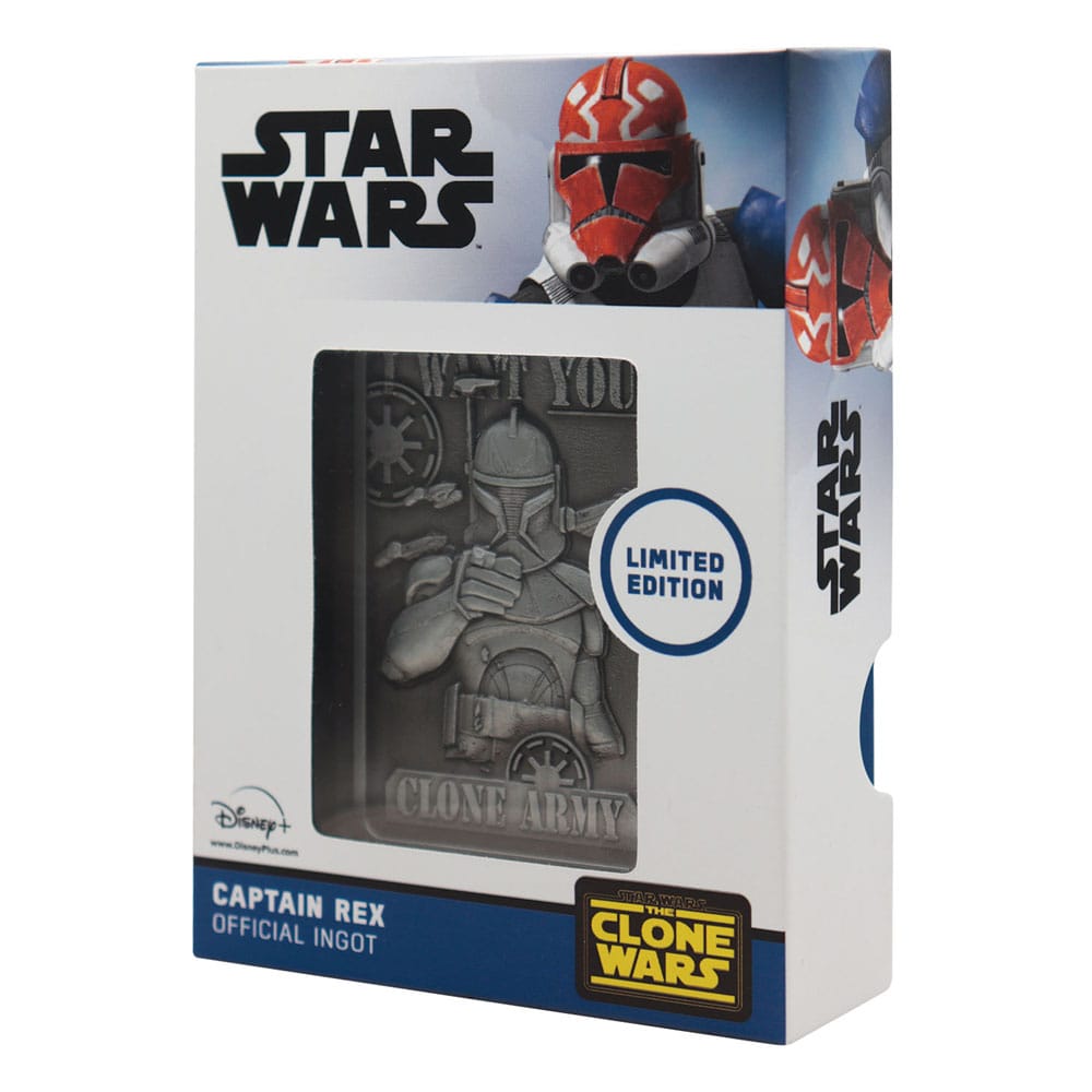 Star Wars: The Clone Wars Ingot Captain Rex Limited Edition