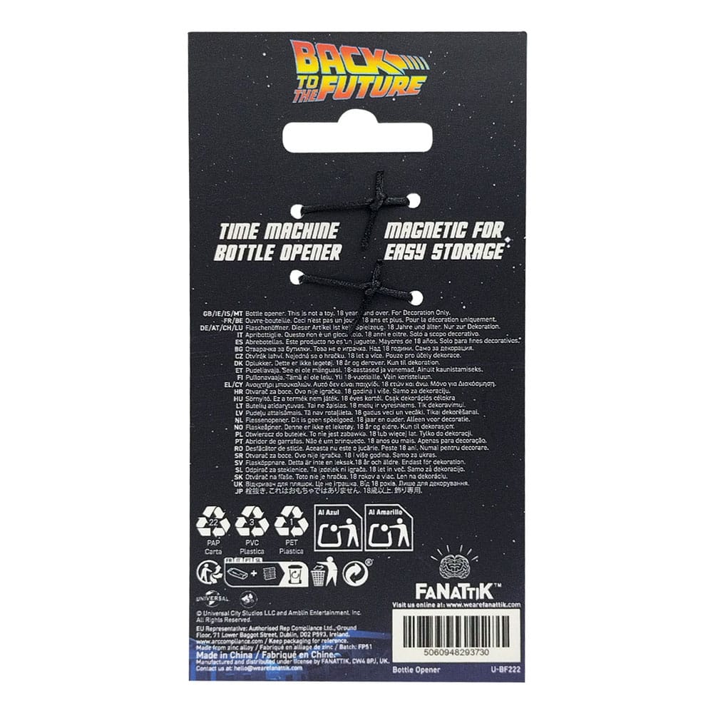 Back To The Future Bottle Opener DeLorean