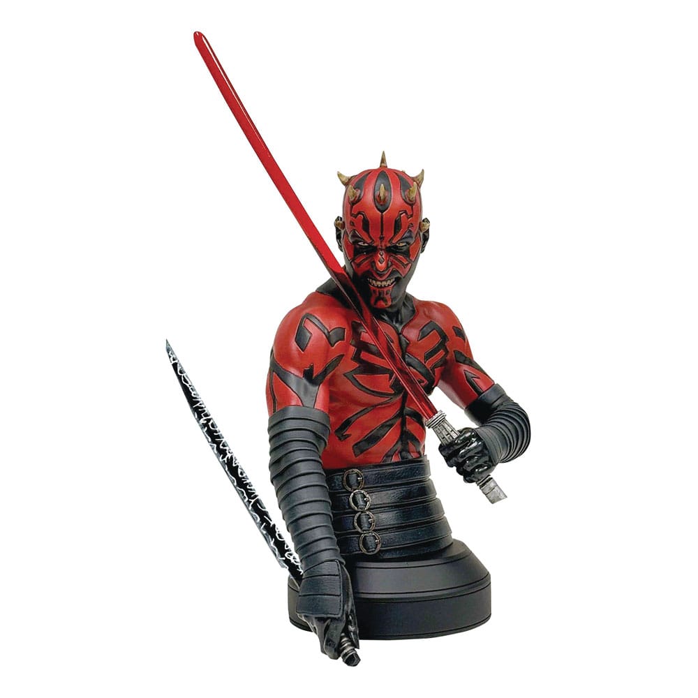 Star Wars: The Clone Wars Bust 1/6 Darth Maul (Shirtless) 15 cm