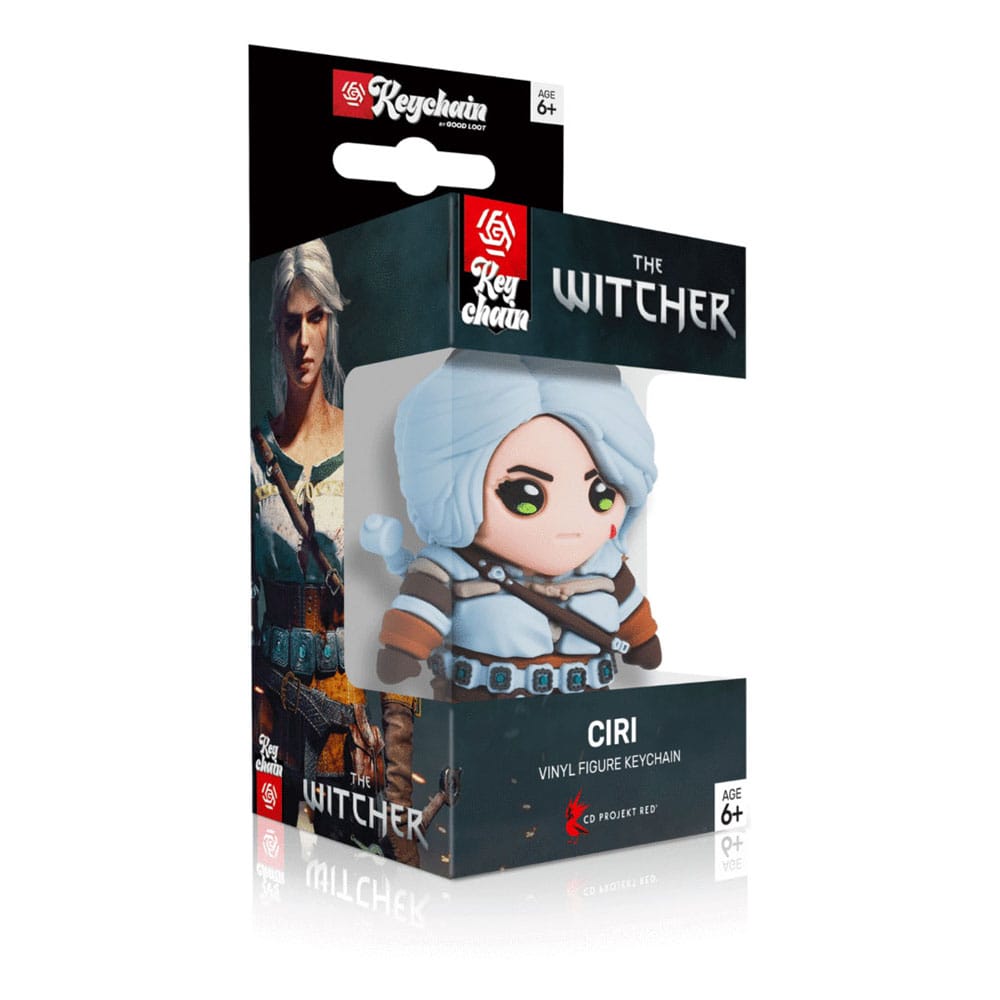 The Witcher Vinyl Keychain Ciri