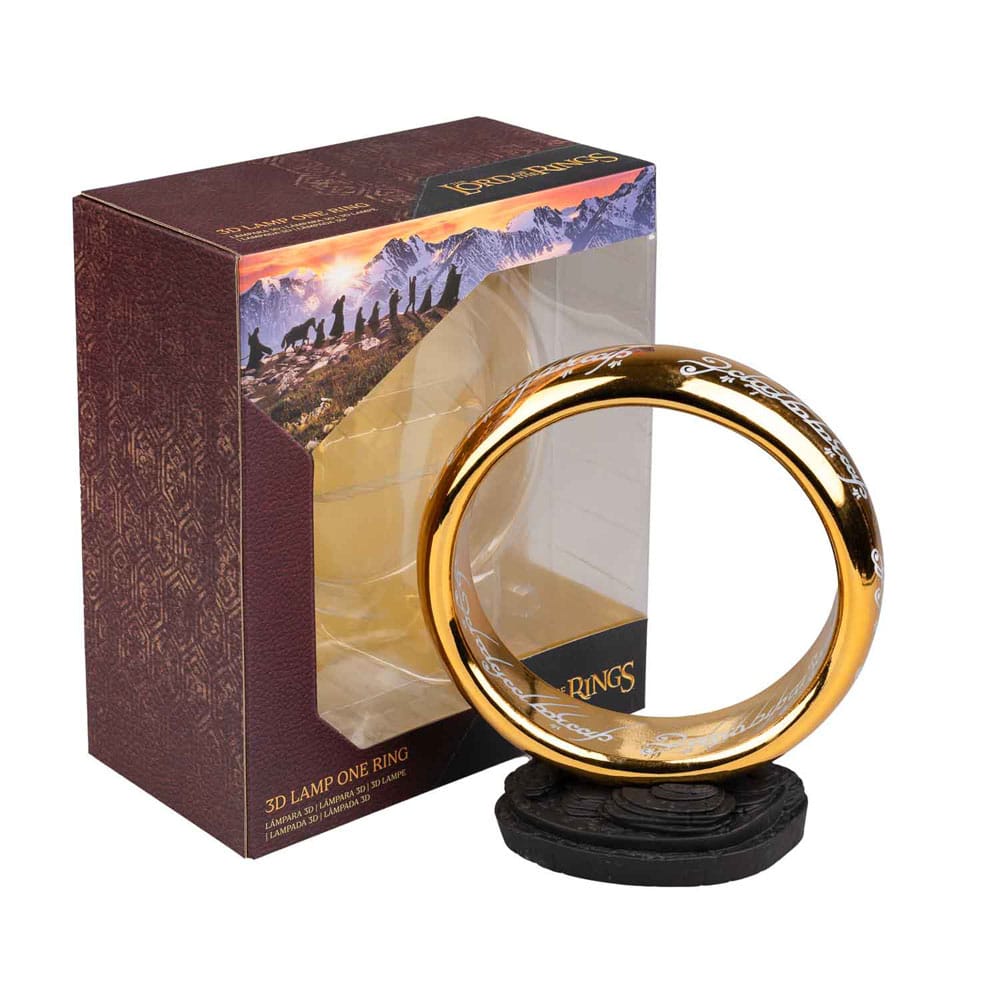 Lord of the Rings Official Lamp: Illuminate with the Power of One Ring