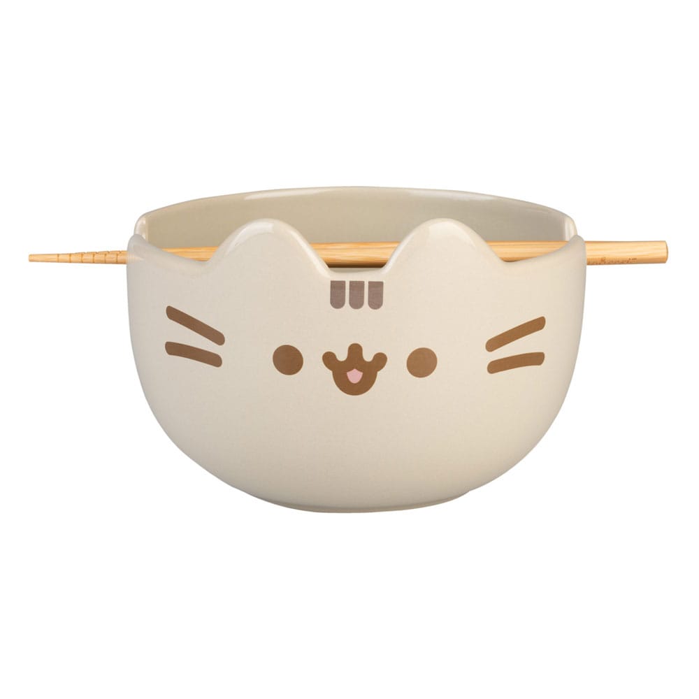 Pusheen Stoneware Ramen Bowl by Grupo Erik