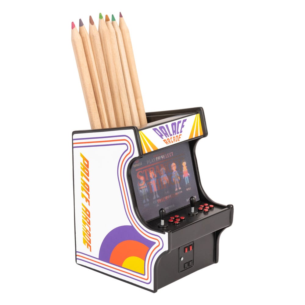 Stranger Things Arcade Themed Pencil Holder