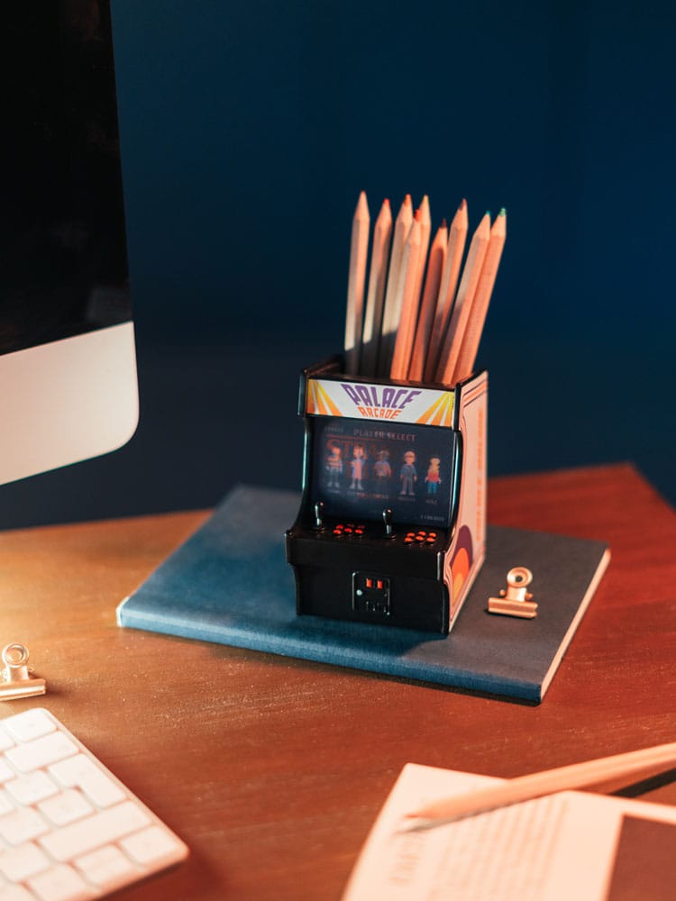Stranger Things Arcade Themed Pencil Holder