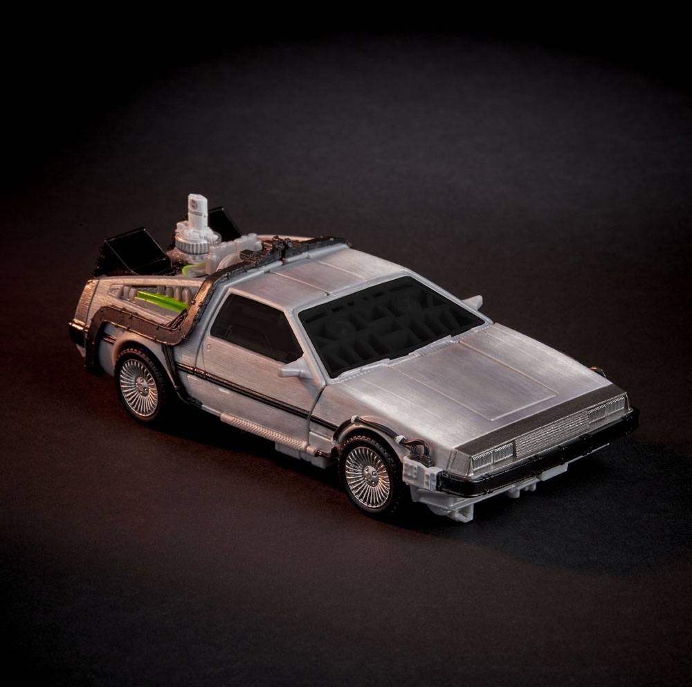 Transformers x Back to the Future Action Figure Delorian 14 cm