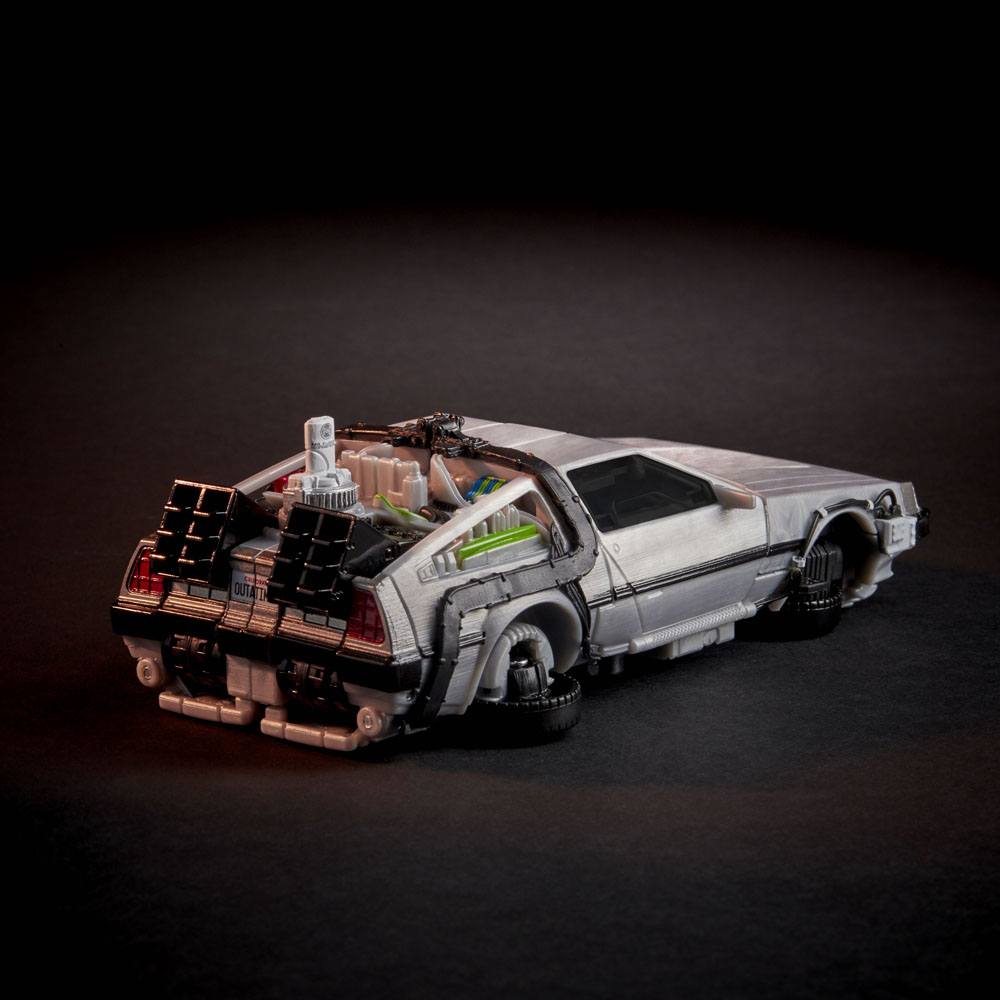Transformers x Back to the Future Action Figure Delorian 14 cm