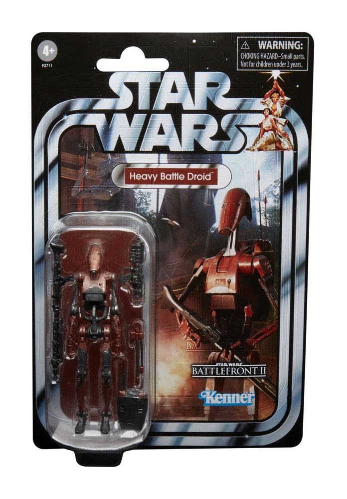Star Wars Vintage Collection Gaming Greats Action Figure 2021 Heavy Battle Droid (Battlefront II)