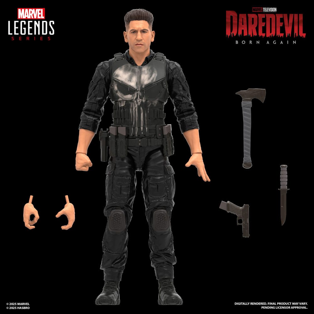 Daredevil: Born Again Marvel Legends Action Figure Punisher 15 cm