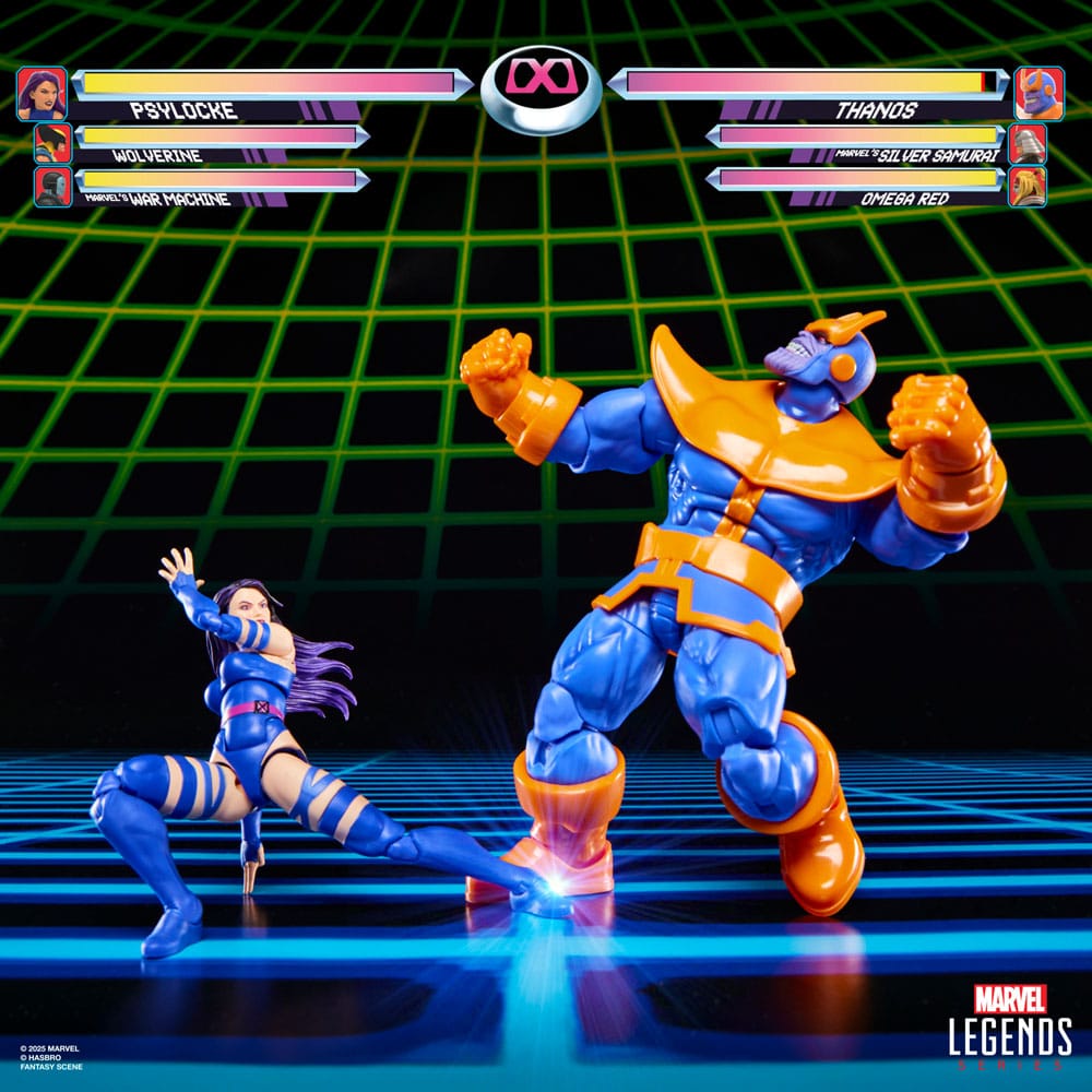 Marvel Legends Gamerverse Action Figure 2-Pack Psylocke vs. Thanos 15 cm