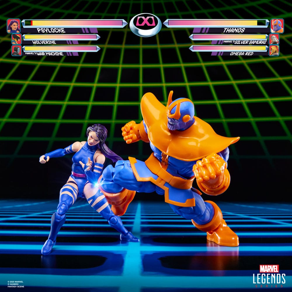 Marvel Legends Gamerverse Action Figure 2-Pack Psylocke vs. Thanos 15 cm