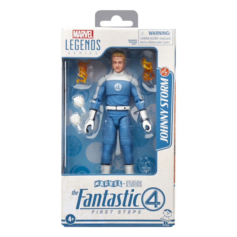 The Fantastic Four: First Steps Marvel Legends Action Figure Johnny Storm 15 cm