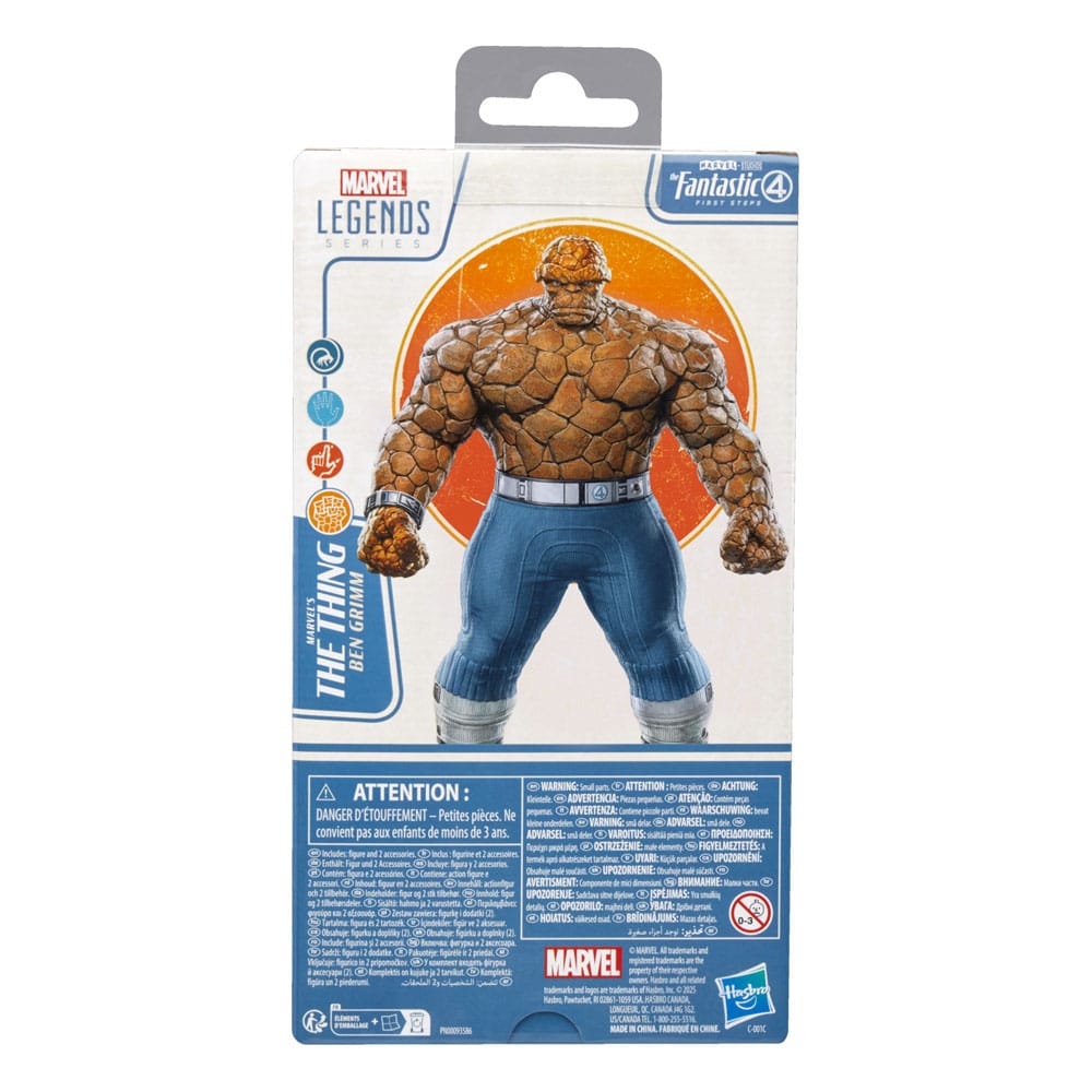 The Fantastic Four: First Steps Marvel Legends Action Figure Marvel's The Thing 15 cm
