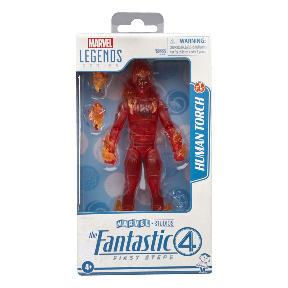 The Fantastic Four: First Steps Marvel Legends Action Figure Human Torch 15 cm
