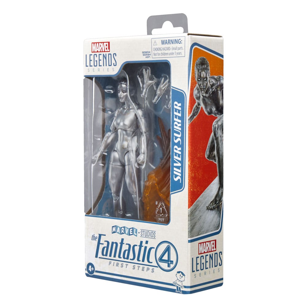 The Fantastic Four: First Steps Marvel Legends Action Figure Silver Surfer 15 cm