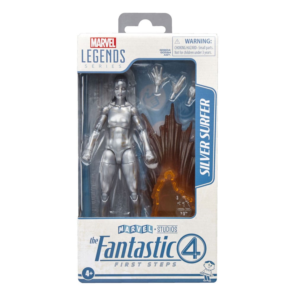 The Fantastic Four: First Steps Marvel Legends Action Figure Silver Surfer 15 cm