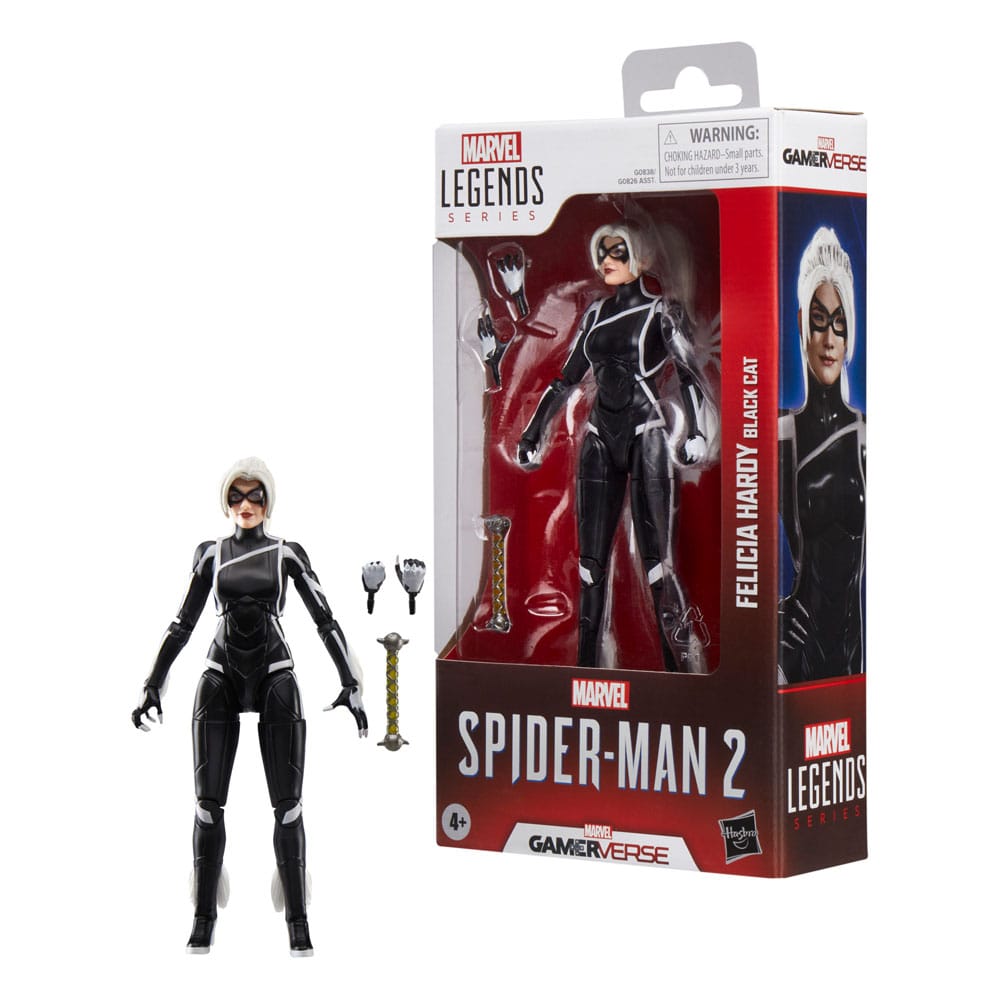 Spider-Man 2 Marvel Legends Gamerverse Action Figure Felicia Hardy (Black Cat) 15 cm