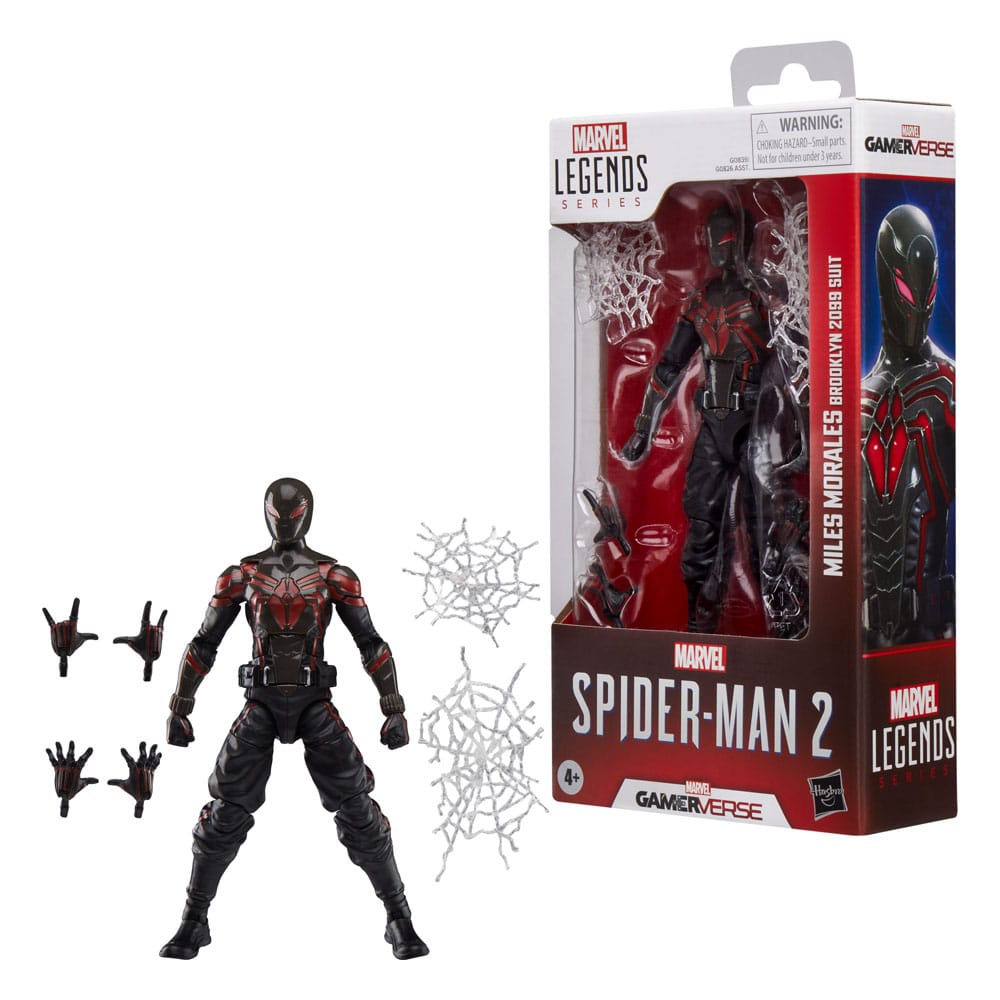 Spider-Man 2 Marvel Legends Gamerverse Action Figure Miles Morales (Brooklyn 2099 Suit) 15 cm