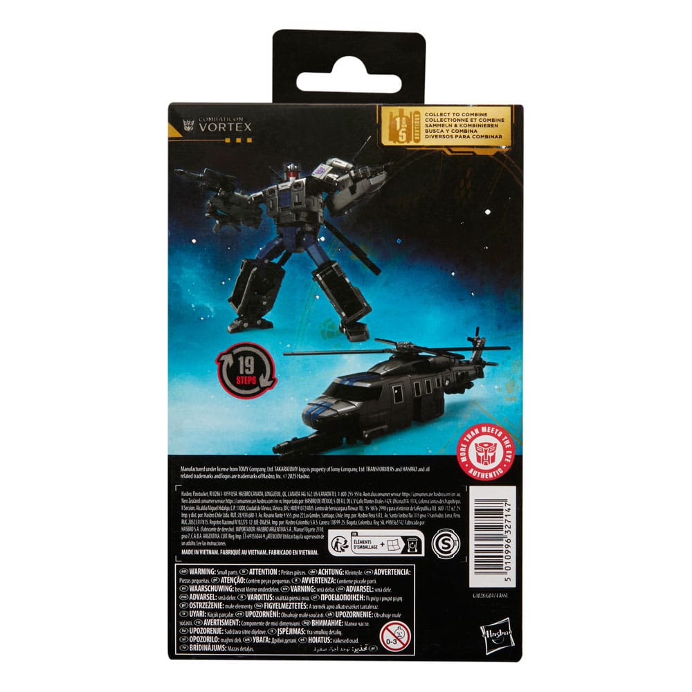 Transformers Age of the Primes Deluxe Class Action Figure Combaticon Vortex 14 cm