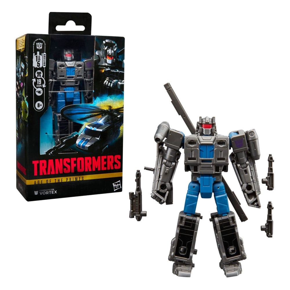 Transformers Age of the Primes Deluxe Class Action Figure Combaticon Vortex 14 cm