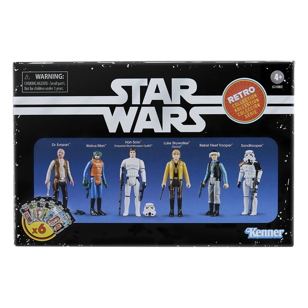 Star Wars Episode IV Retro Collection Action Figure 6-Pack 10 cm