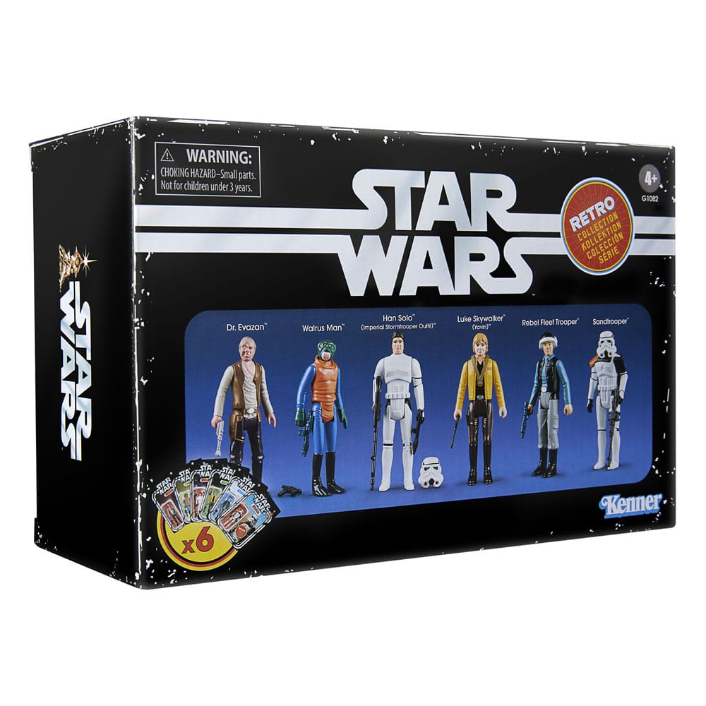 Star Wars Episode IV Retro Collection Action Figure 6-Pack 10 cm
