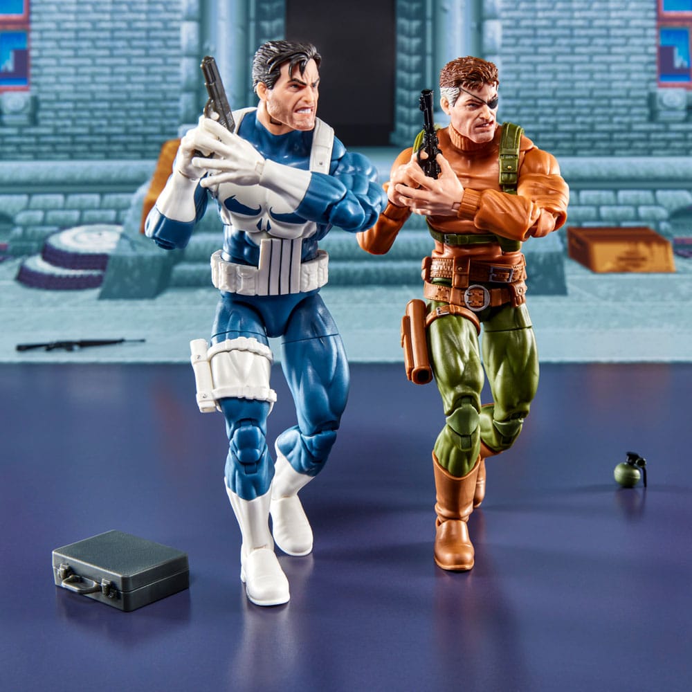 The Punisher Marvel Legends Gamerverse Action Figure 2-Pack Punisher & Nick Fury 15 cm