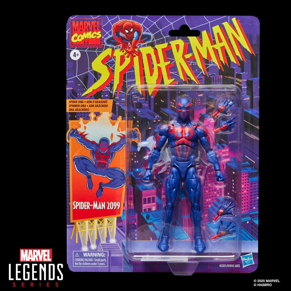 Spider-Man Marvel Legends Retro Action Figure Spider-Man 2099 15 cm