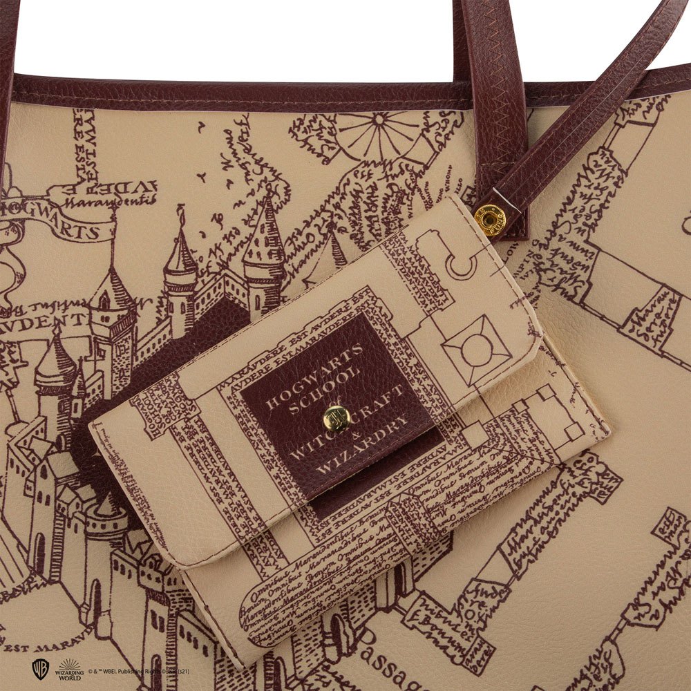 Harry Potter Shopping Bag & Pouch Marauder's Map