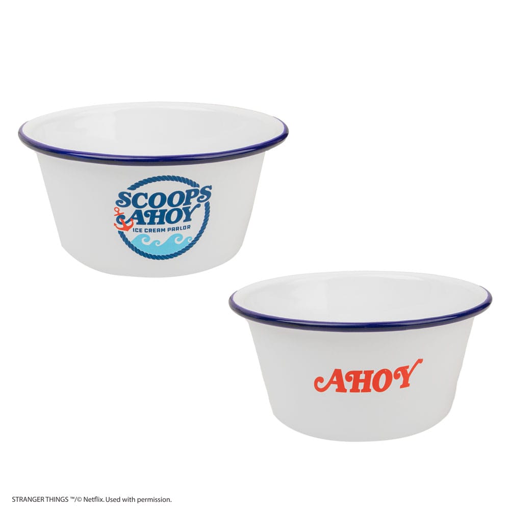 Stranger Things Ice Cream Bowl with Sailor Hat Scoops Ahoy
