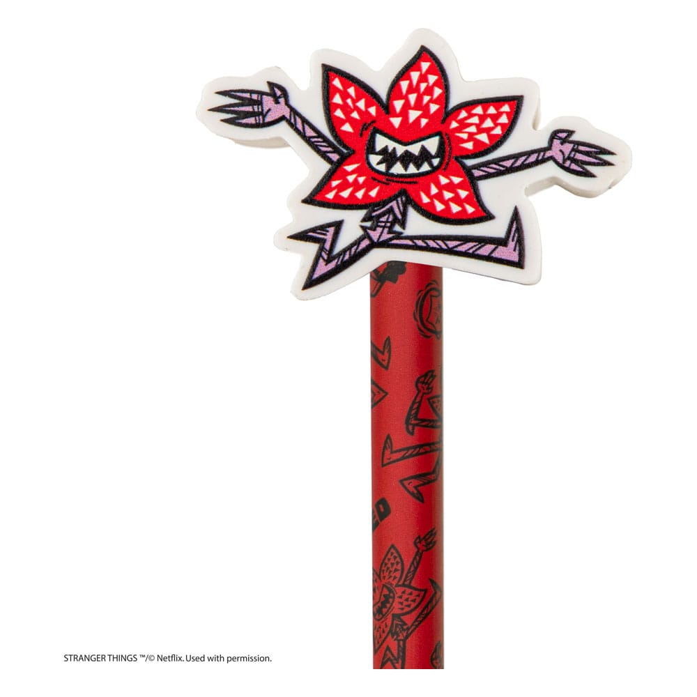Stranger Things Pencil with Eraser Demogorgon