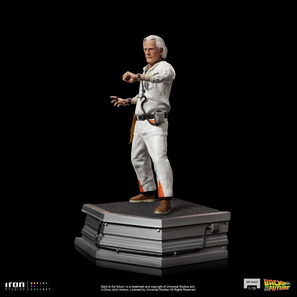 Back to the Future Art Scale Statue 1/10 Doc Brown 22 cm