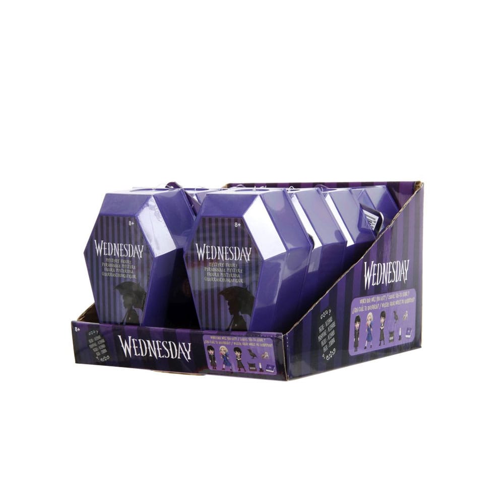 Wednesday Nano Metalfigs Diecast Mini Figures Wave 1 7 cm Assortment (8)