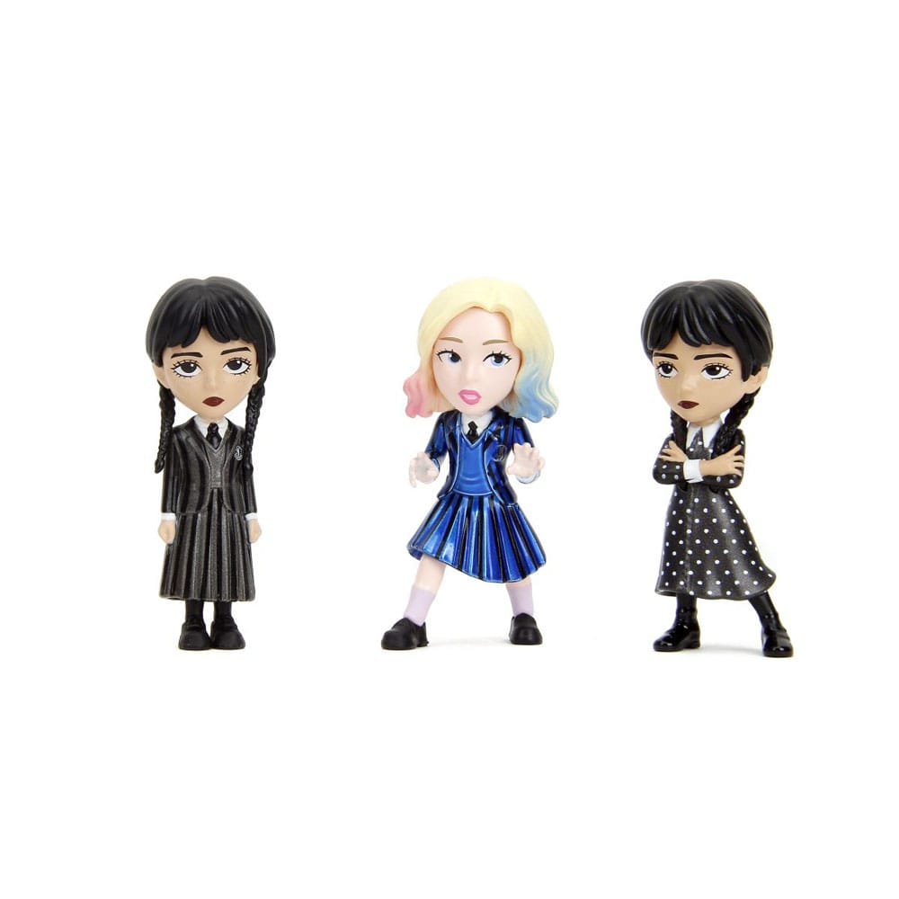 Wednesday Nano Metalfigs Diecast Mini Figures Wave 1 7 cm Assortment (8)