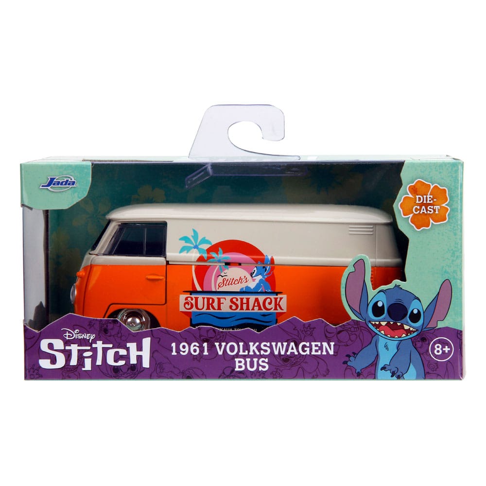 Lilo & Stitch Diecast Model 1/32 1961 VW Bus Stitch