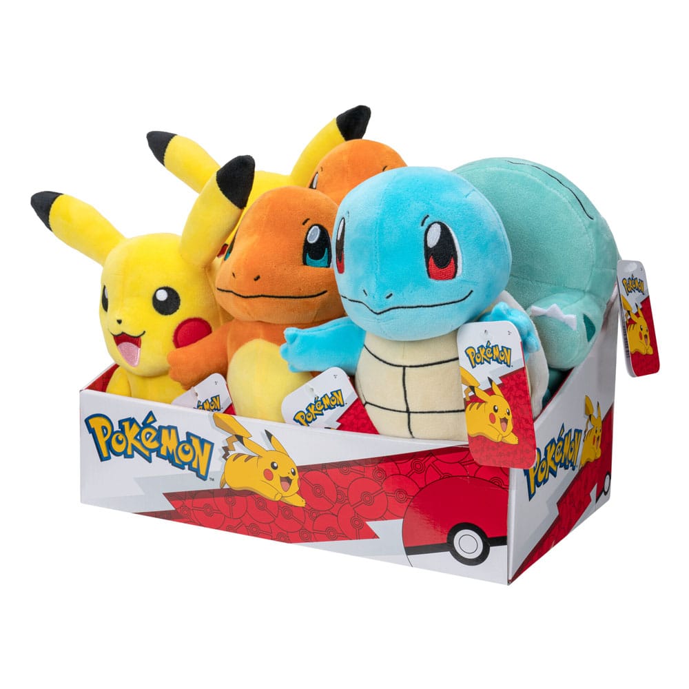 Pokémon Plush Figures Kanto 20 cm Assortment (6)