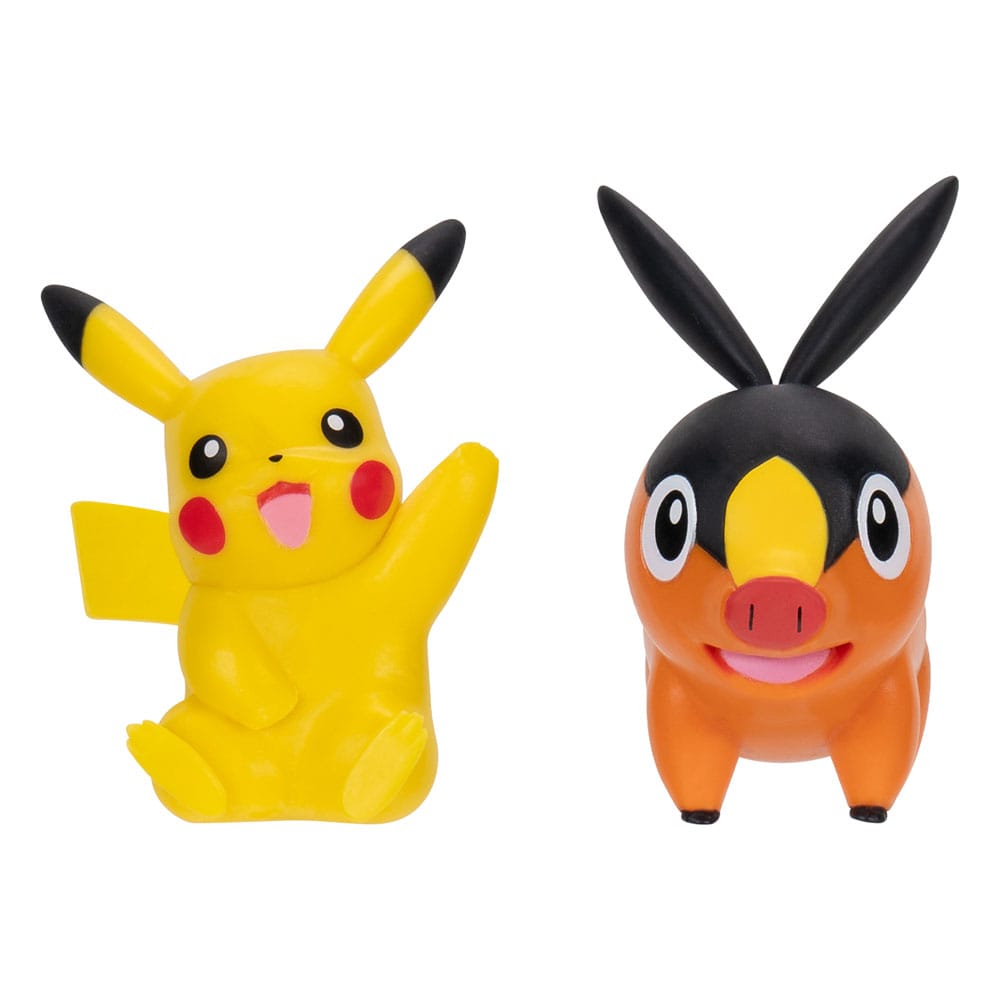 Pokémon Figure 2-Pack Tepig & Pikachu 8 cm