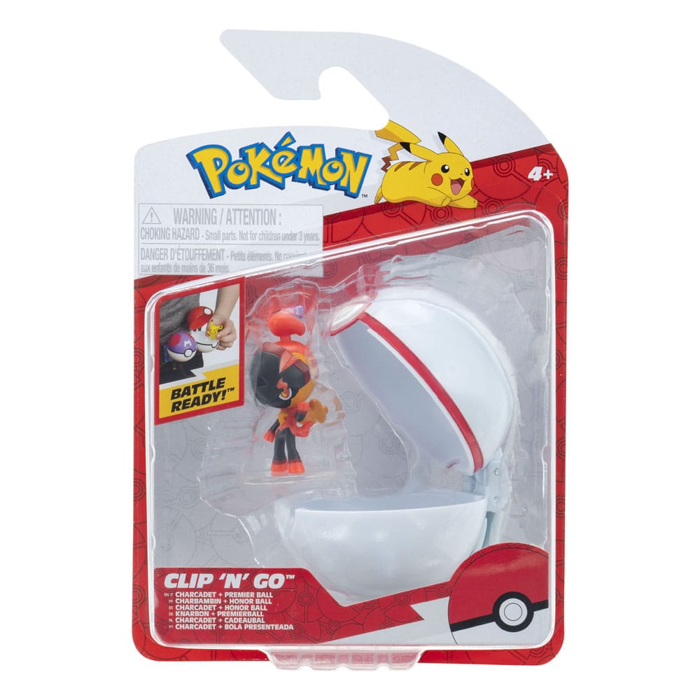 Pokémon Clip'n'Go Poké Balls Charcadet & Premier Ball