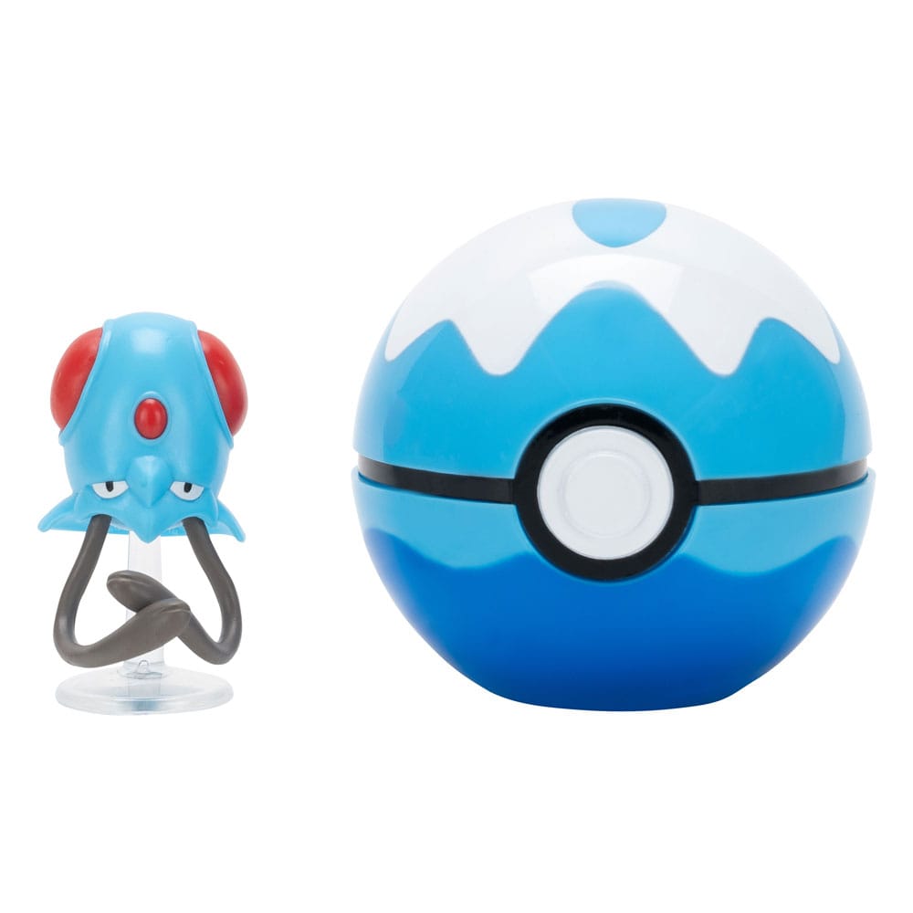 Pokémon Clip'n'Go Poké Balls Tentacool & Dive Ball