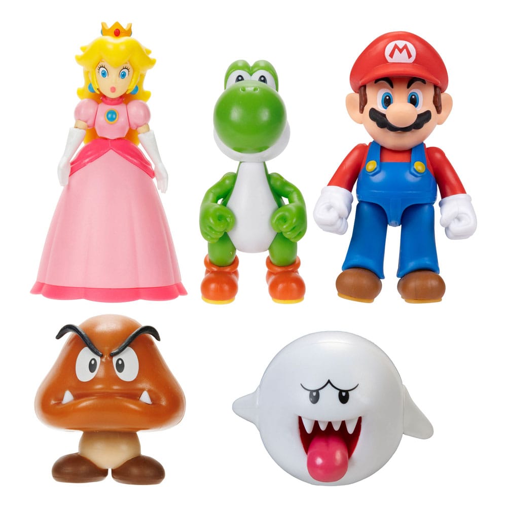 World of Nintendo Mini Figure Super Mario Wave 51 6 cm Assortment (8)