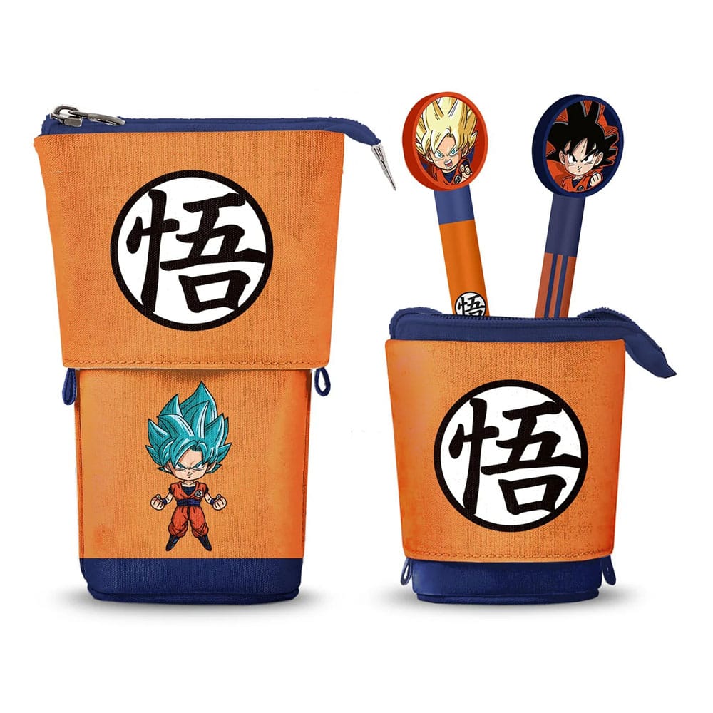 Dragon Ball Pop Up Pencil Case with 2 Erasable Gel Pens