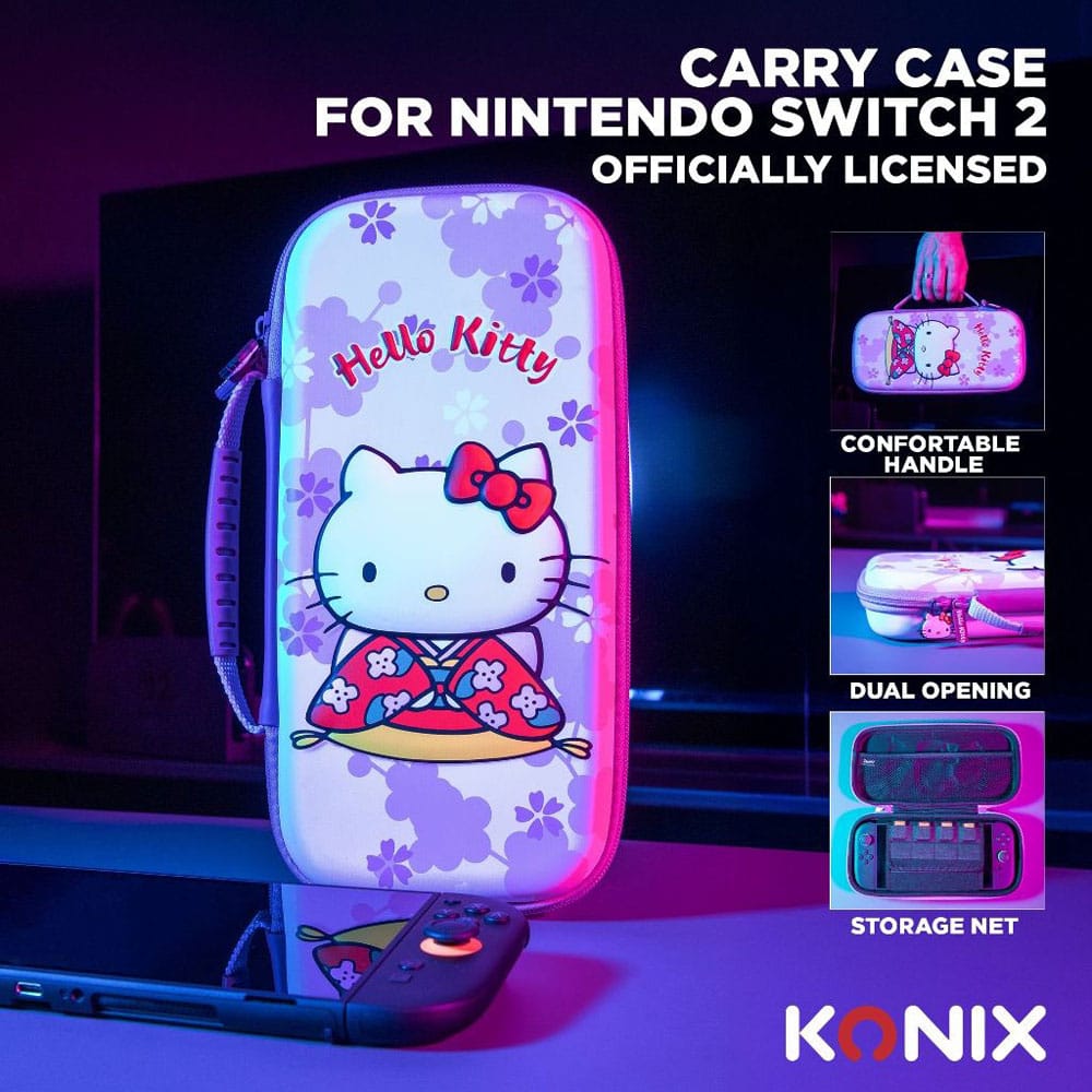 Sanrio Carry Bag Switch 2 Hello Kitty 3D
