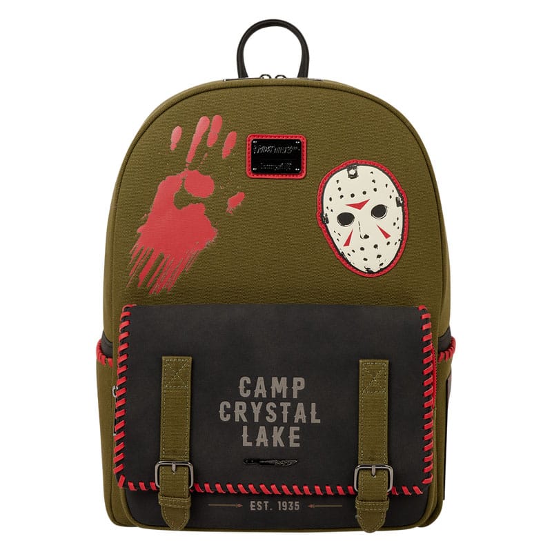 Warner Bros by Loungefly Full-Size Backpack Friday the 13th