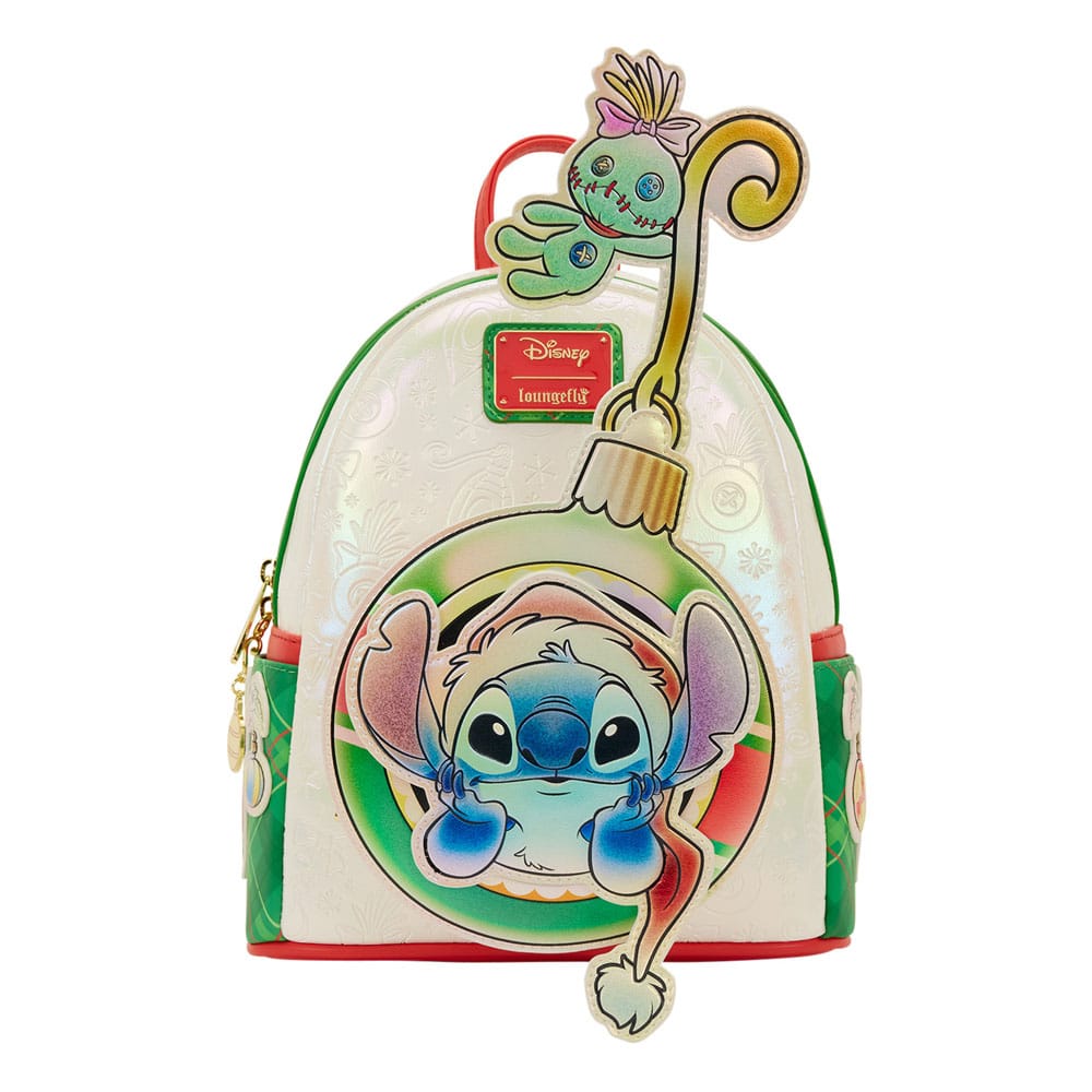 Disney by Loungefly Mini Backpack Lilo and Stitch Holiday