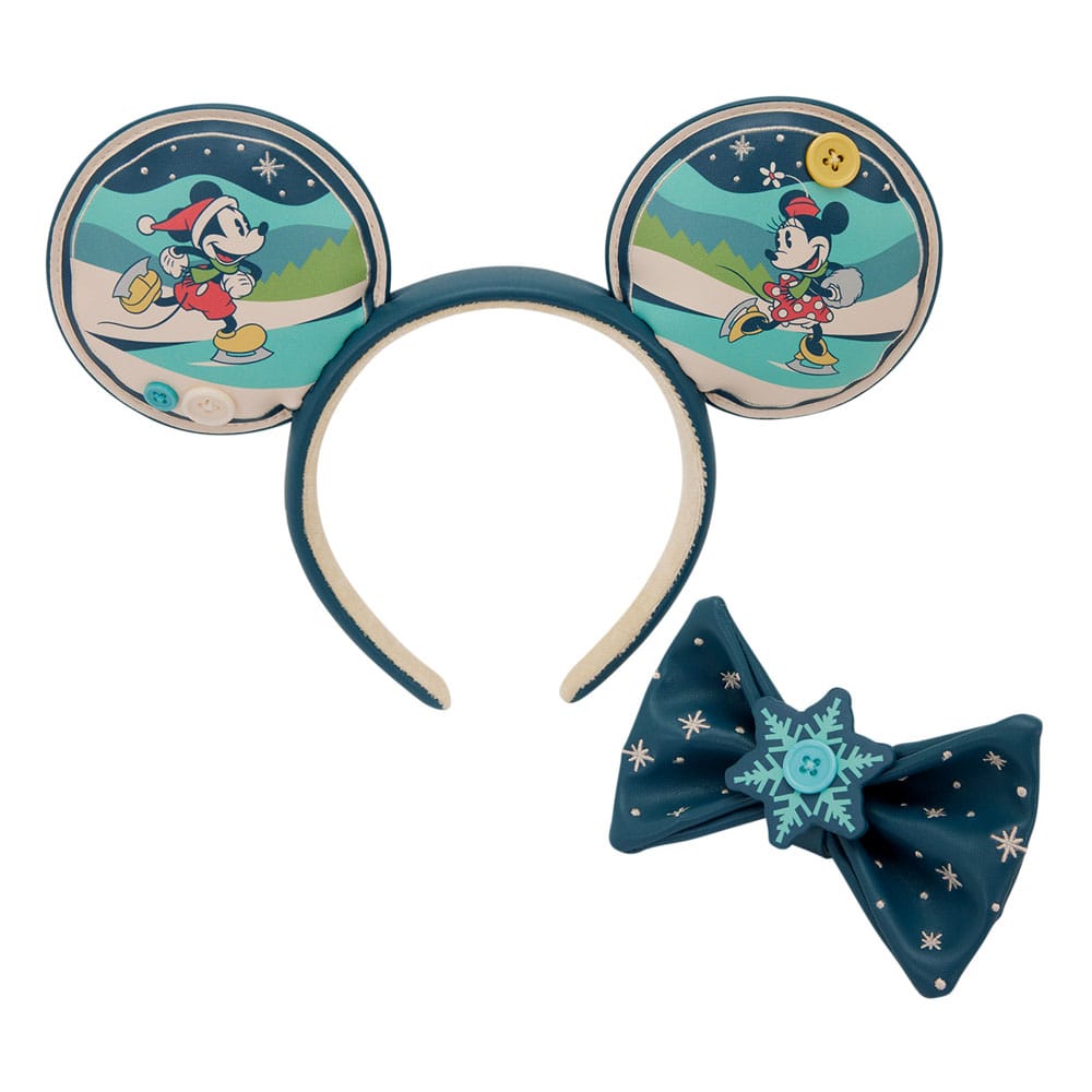 Disney by Loungefly Ears Headband Mickey and Minnie Holiday