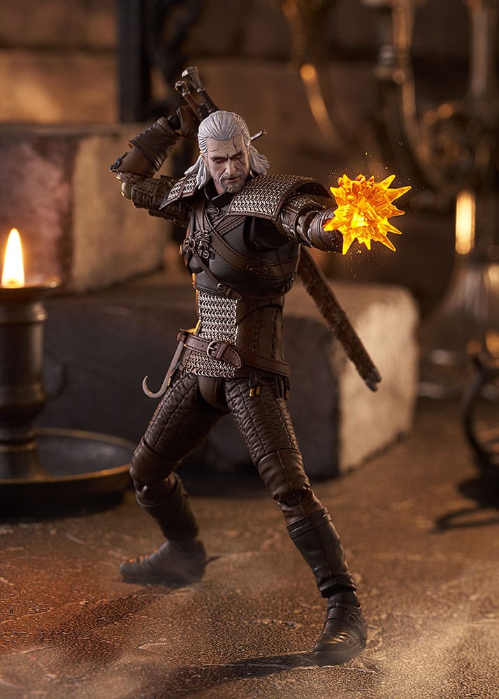 The Witcher 3: Wild Hunt Figma Action Figure Geralt 16 cm