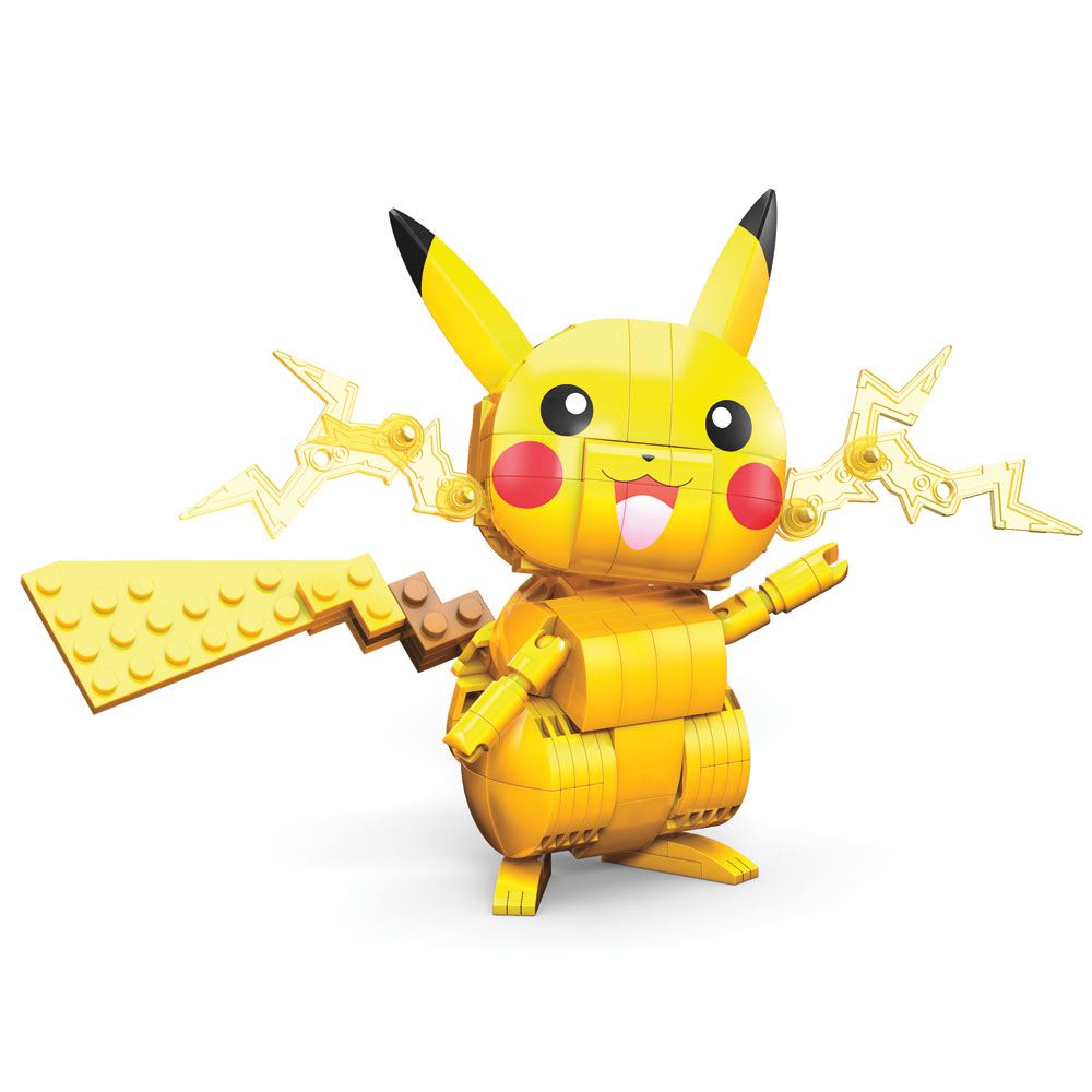 Pokémon Mega Construx Wonder Builders Construction Set Pikachu 10 cm