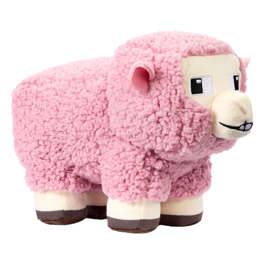 A Minecraft Movie Plush Figure Pink Sheep 20 cm