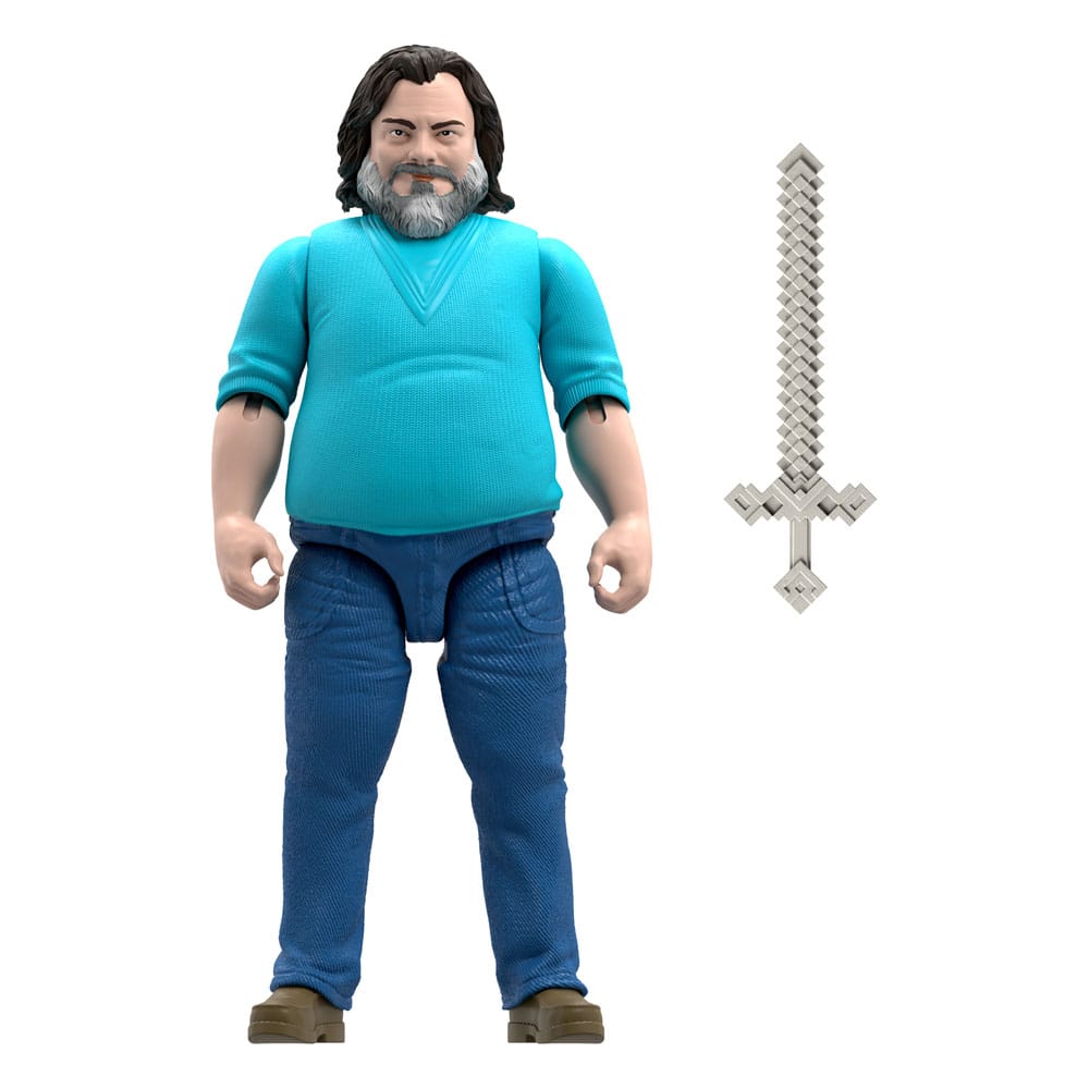 A Minecraft Movie Action Figure Large Steve 30 cm